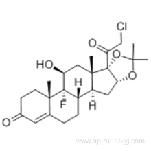 Pregn-4-ene-3,20-dione,21-chloro-9-fluoro-11-hydroxy-16,17-[(1-methylethylidene)bis(oxy)]-,( 57186204,11b,16a) CAS 3093-35-4